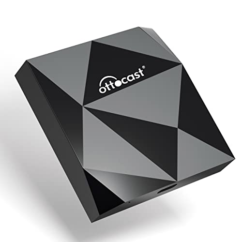 Wireless CarPlay Adapter 2023 Version, Apple CarPlay Dongle for OEM Wired CarPlay Cars, Convert Wired to Wireless CarPlay, Support Online Update Plug & Play, OTTOCAST U2 Air Wireless CarPlay Dongle