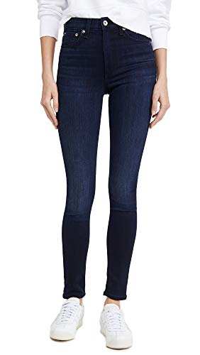 Rag & Bone Womens Nina High Rise Ankle Skinny Jeans Blue 24