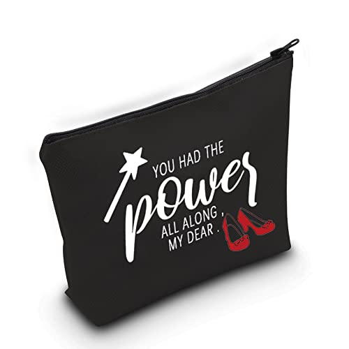 ZJXHPO Inspired Gift TV Show Gift You Had The Power All Along My Dear Makeup Bag Inspirational Gift for Her (BL The Power)