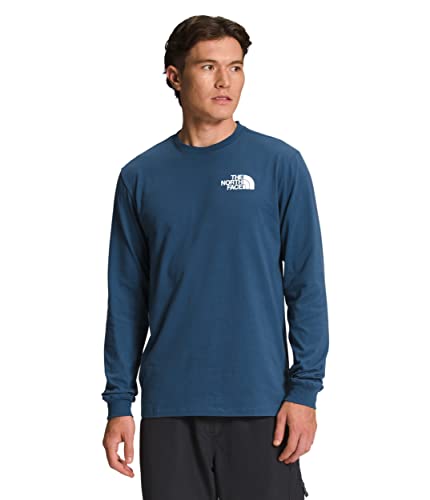 THE NORTH FACE Mens' Long Sleeve Box Never Stop Exploring Tee