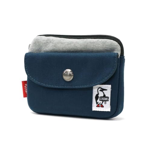 Chums CH60-3615 Pocket Size Wallet Sweat Nylon, H-Gray/Basic Navy, One Size