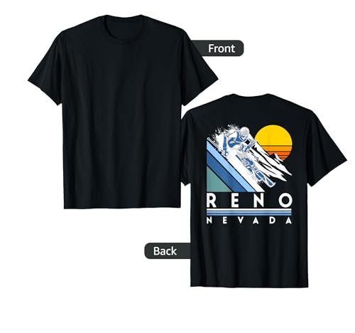 Reno Nevada Retro Ski T-Shirt