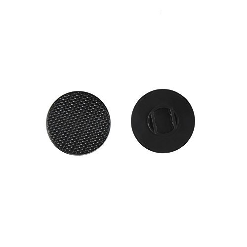 Gametown 2 PCS Analog Joystick Stick Button Controller Cap Thumbstick Cover for Fat PSP 1000 PSP 1001（Black）