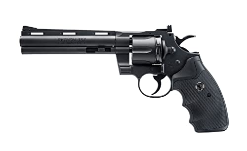 Umarex Colt 6' Python .357 Caliber Steel BB C02 Air Pistol, Powdered Black
