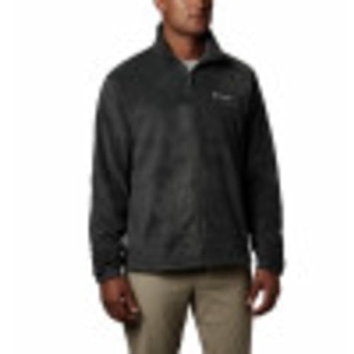 Columbia Men's Steens Mountain 2.0 Full Zip Fleece Jacket, Charcoal Heather, Medium