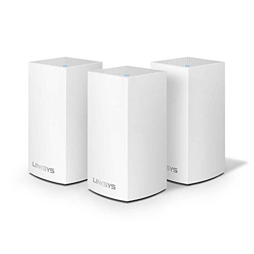 Linksys Velop WHW0103 AC-3900 Dual-Band Wi-Fi 3 Pack Mesh System (Renewed)