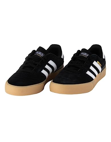 adidas Originals Men's Busenitz Vulc II Fashion Sneaker, Core Black/Footwear White/Gum3, 8.5