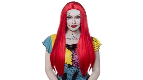 Spirit Halloween Adult The Nightmare Before Christmas Costume Choose Sally Jack Skellington Oogie Boogie (Sally Wig Classic Straight, One Size)