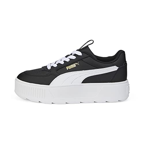 PUMA Women's KARMEN REBELLE Sneaker, Puma Black-Puma White, 7.5
