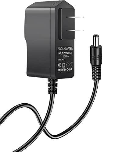 9V Power Adapter for Casio Keyboard AD-5 AD-5MU AD-5MR WK-110 WK-200 LK-43 LK-100 LK-220 CTK-496 CTK-573 CTK-700 CTK-710 CTK-720 CTK-2100 MA150 and More (8.2ft Power Supply Cord)