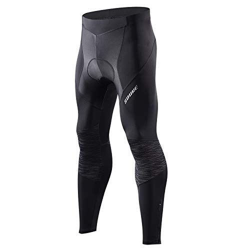Souke Sports Men's Bike Pants Long 4D Padded Cycling Tights Leggings Outdoor Riding Bicycle