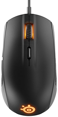 SteelSeries Rival 100, Optical Gaming Mouse - Black