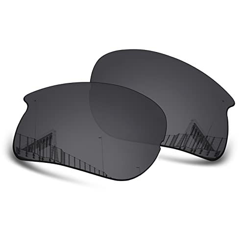 Well-aimed Replacement Lenses Compatible with Bolle Vigilante 10263 Sunglass - Black Polarized