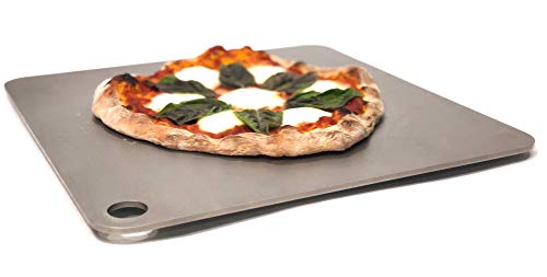 THERMICHEF by Conductive Cooking Pizza Steel (3/8' Deluxe, 14' x 20' XL) - Made in USA