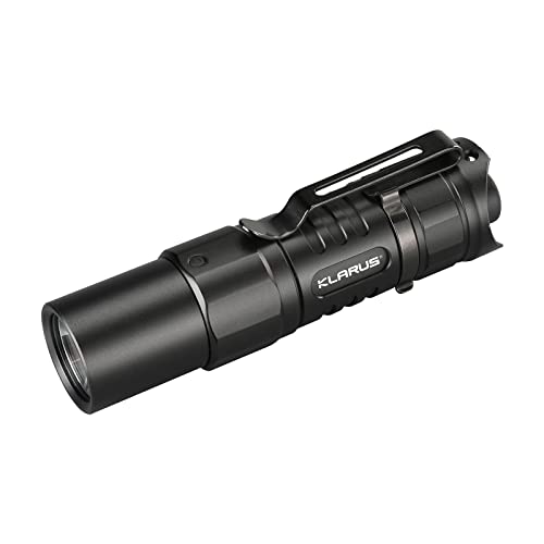 klarus XT1C Flashlight, 1000 Lumens Rechargeable EDC Flashlights, Max Run Time 150 Hours Two Switch Tactical Flashlight