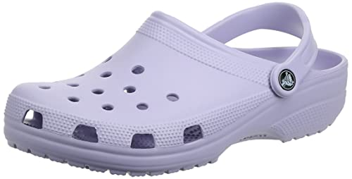 Crocs Unisex-Adult Classic Clogs (Best Sellers), Lavender, 9 Men/11 Women