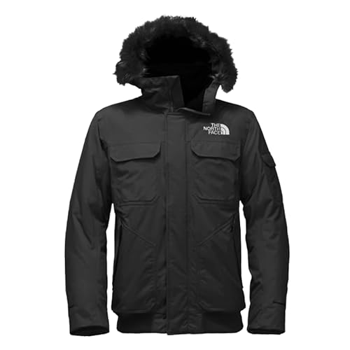 THE NORTH FACE Men's Gotham III Hooded Down Jacket (US, Alpha, Medium, Regular, Regular, Tnf Black)