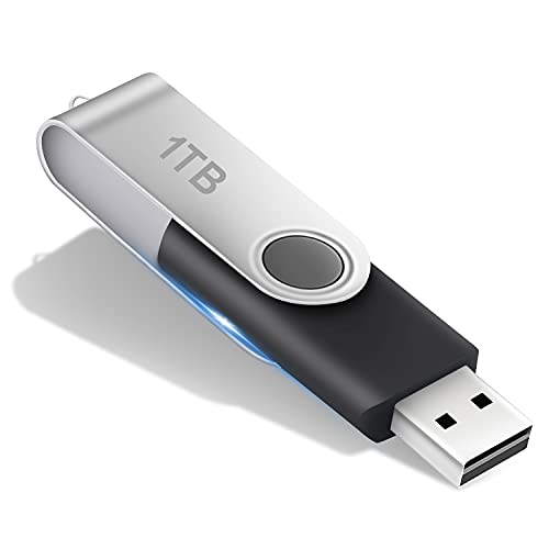 USB Flash Drive 1TB, Portable Thumb Drives 1TB: LUNANI USB Memory Stick, Ultra Large Storage USB Drive, High-Speed 1TB Jump Drive, 1000GB Swivel Zip Drive for PC/Laptop