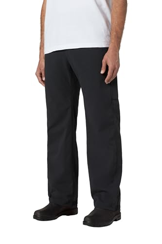 686 Men's Unwork Everywhere Pant - Relaxed Fit - 11 Pocket Design - Off Black, 30W x 30L
