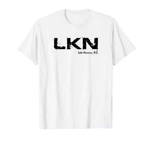 LKN Lake Norman North Carolina State T-shirt Gift to Him Her