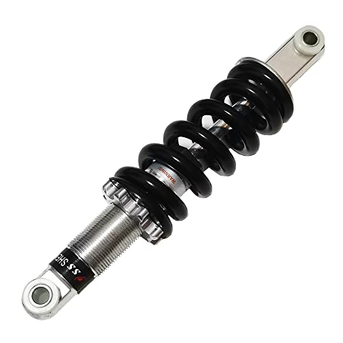 CYDZSW Bicycle Motorcycle Shock Absorber,215mm/8.46in 2000LBS Rear Sprin Shock Damper Universal Fits for Moped Scooter Pit Dirt Bike 50cc 70cc 90cc 125cc 150cc 250cc Dune Buggy Gokart (215mm/8.46in)