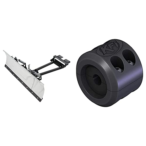 Kolpin ATV Switchblade Plow – 17-0000 & KFI Products ATV-SCHS Cables, Black