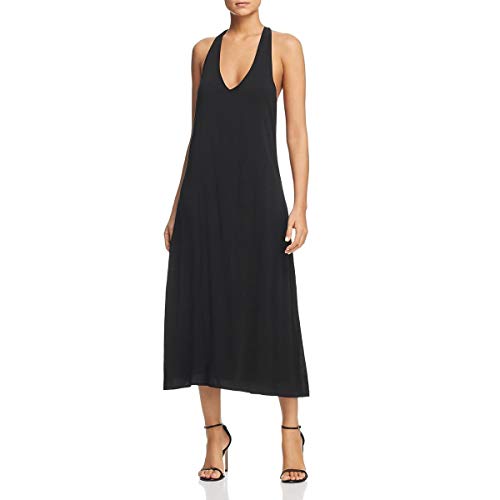 Kenneth Cole Women's Twist Back Tank Dress, Black, XL