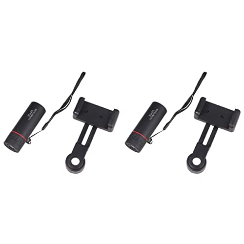 ULTECHNOVO 2 Sets binoculares para niños Surveillance Monocular mirascope telescopios monoscope Bird Watching Monocular monoculars bunoculars Snooper Scope Night Vision Goggles at Night