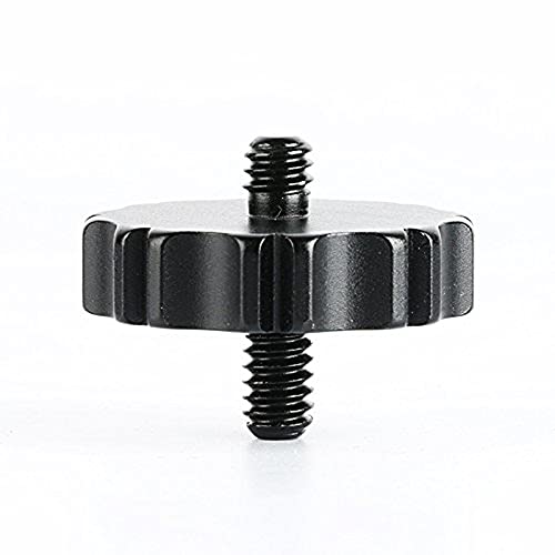 1/4' Male To 1/4 Male'Aluminum Alloy Screw Convert Adapter Camera Screw Tripod Monopod Screw Adapter