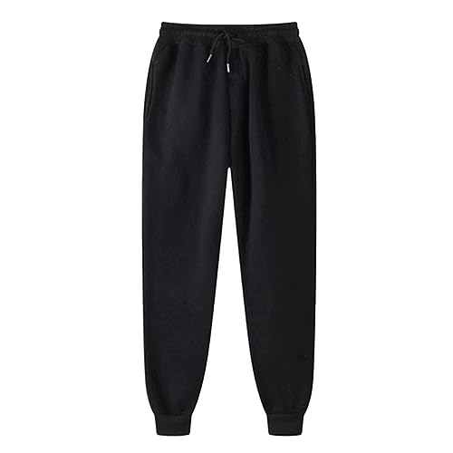 Blczomt Todays Daily Deals Sweatpants for Women Plus Size Comfy Athletic Jogger Pants Casual Drawstring Elastic Waist Trouser Womens Sweatpants My Orders Black 3X