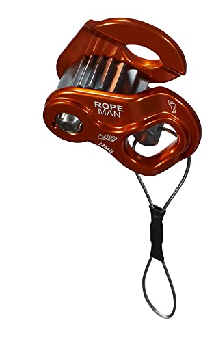 Wild Country Ropeman 1 Ascender - Lightweight Rope Clamp for Climbing, Hunting, Tree Climbing, & Rigging - Orange - One Size
