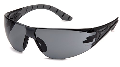 Pyramex Endeavor Plus Safety Glass Black/Gray Frame Gray Anti-Fog Lens