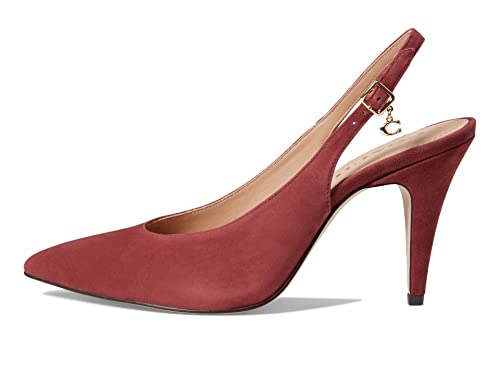 COACH Sutton Suede Slingback Pump Cherry 6.5 B (M)