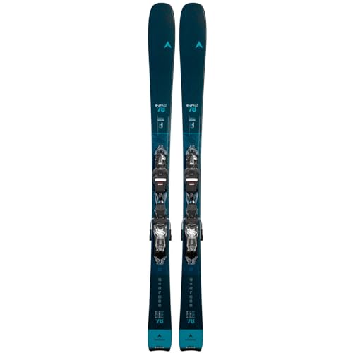 Dynastar Women's E-Cross 78 Lightweight Stable Alpine All-Mountain Snow Skis with Xpress W 10 GripWalk B83 Bindings Included, 148