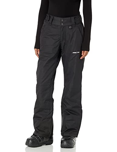 Arctix Women's Insulated Snow Pants, Black, Medium, 1800