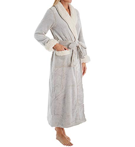 Natori Women's Sherpa Robe Length 52', Cashmere, Medium