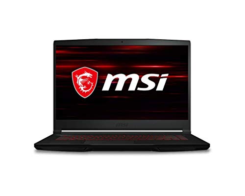 MSI Newest GF63 Thin Gaming Laptop, 15.6' FHD 144Hz, Intel i5-11400H, RTX 3050, 16GB RAM, 512GB NVMe SSD, Windows 11, Aluminum Black