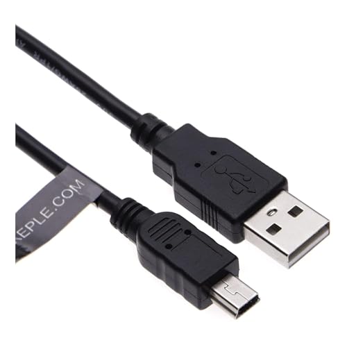 Keple Mini USB Charging & Data Cable Compatible with Sony Walkman NWZ-E383 / NWZ-E384 / NWZE384L / NWZ-E384R / NWZ-E385 / NWZA-15 / NWZE585 NWZ-E585, MP3 MP4 Music Player 3ft