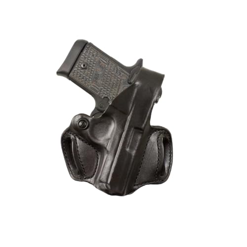 DeSantis Thumb Break Mini Slide Holster, Premium Gun Holster, Fits SIG P938, Kimber Micro 9MM, Adjustable Tension Device, Right-Hand Draw, Black