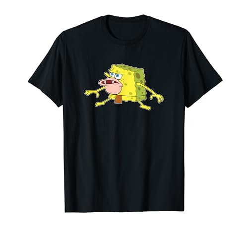 Spongebob Squarepants Caveman Meme T- Shirts T-Shirt