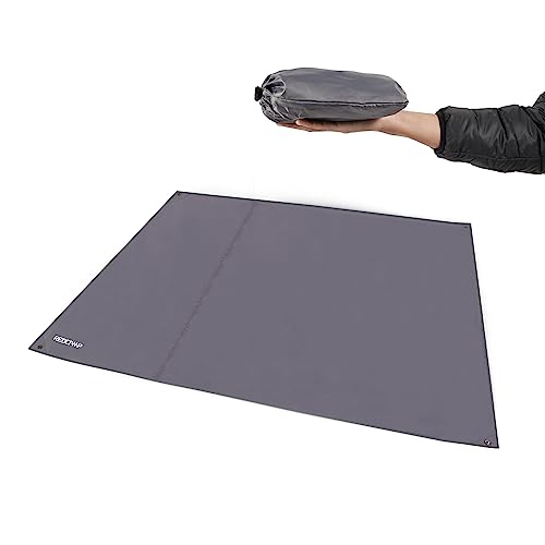 REDCAMP Waterproof Camping Tent Tarp - 83' x83'', 4 in 1 Multifunctional Tent Footprint for Camping, Hiking and Survival Gear, Lightweight and Compact