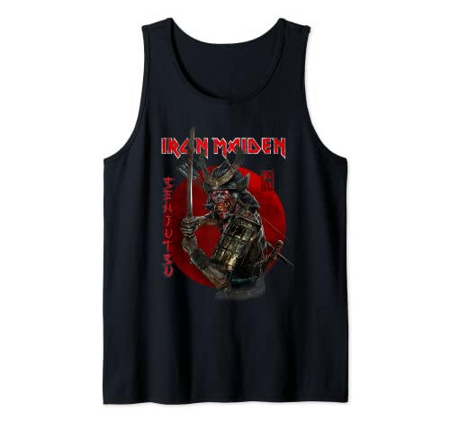 Iron Maiden - Senjutsu Eddie Red Circle Tank Top