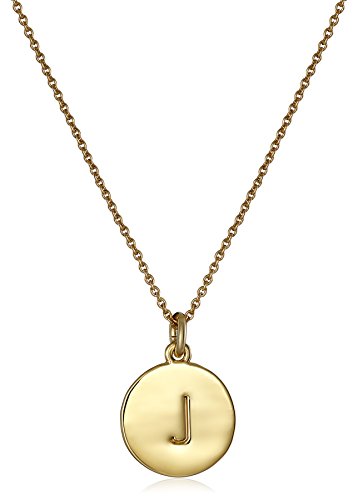 kate spade new york womens female 'Kate Spade Pendants' 'J' Pendant Necklace, 18'