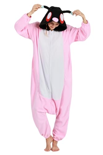 DELEY Unisex Animal Butterfly Onesie, Adult Halloween Costumes Cosplay Pajamas Warm Sleepwear Homewear