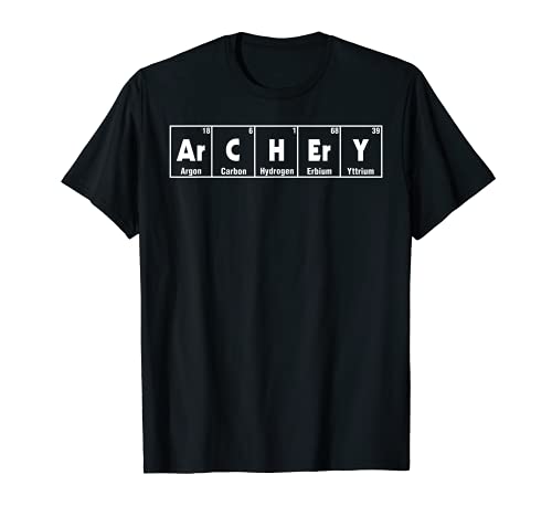 Archery Archer Periodic Table Hunter T-Shirt