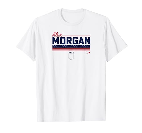 Alex Morgan Stripe USWNTPA - USA Soccer T-Shirt