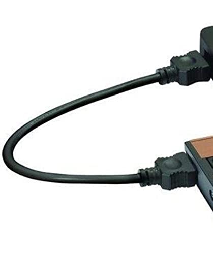 Kichler 10572BK Under Cabinet Accessories Interconnect Cable 14in, Black Material (Not Painted)