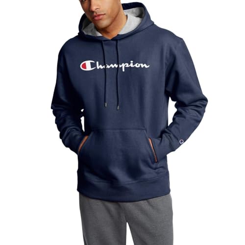 Champion Men's Hoodie, Powerblend, Fleece, Comfortable Sweatshirt for Men (Reg. or Big & Tall)