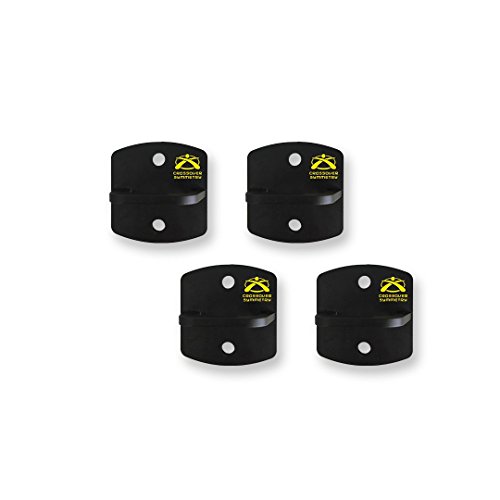 Wall Mount Attachment - Compatible with Crossover Cord Shoulder Resistance Bands - Set of Four - Crossover Symmetry