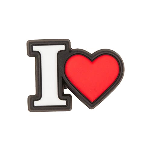 Crocs Jibbitz Sayings Shoe Charms | Jibbitz for Crocs, I Heart, Small